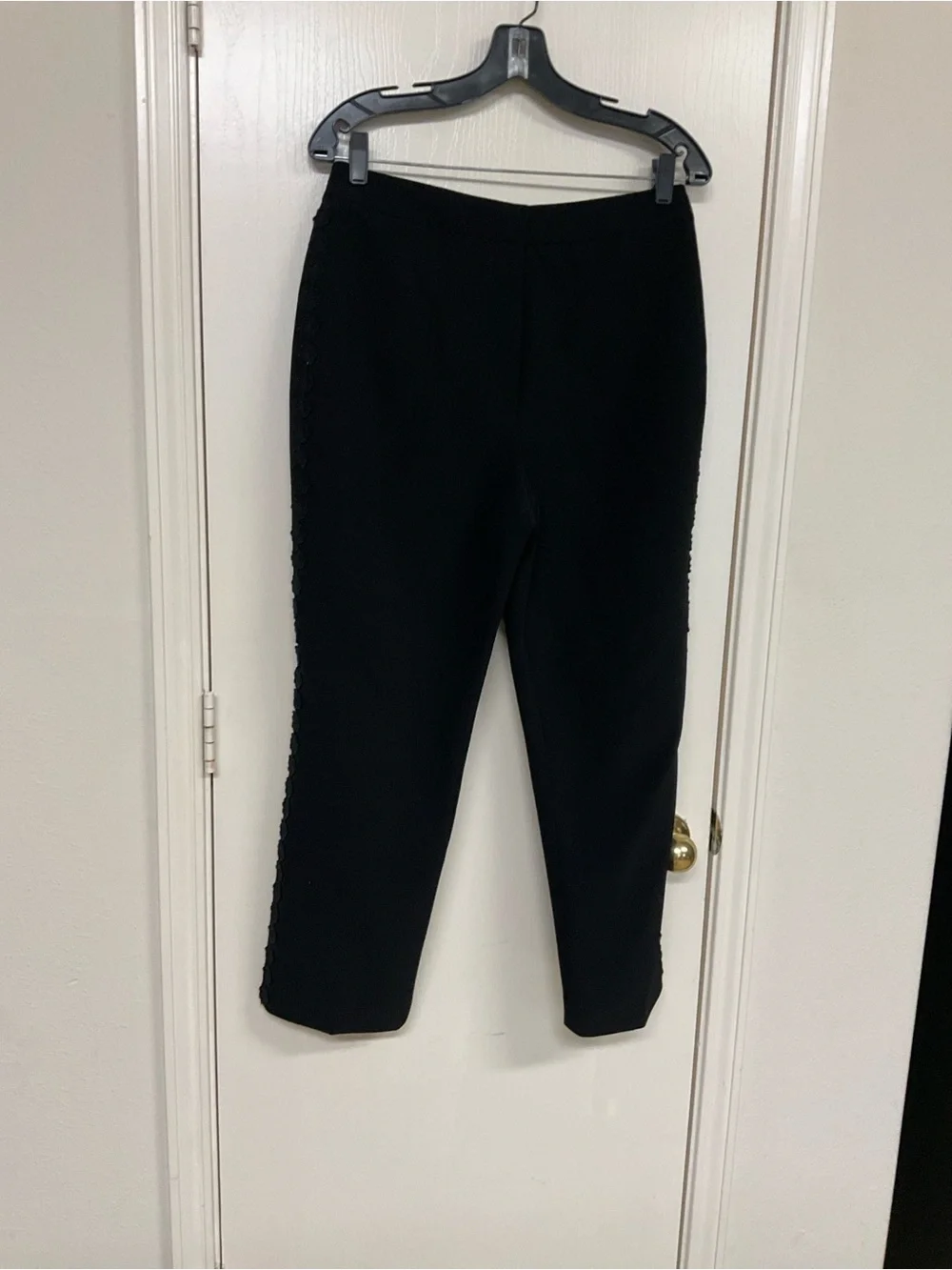 kate spade Black Slim Ponte Trousers